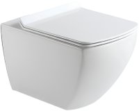 Унитаз Black&White Universe W-726 726W00 подвесной с сиденьем Микролифт Унитаз Black&White Universe W-726 726W00 подвесной с сиденьем Микролифт