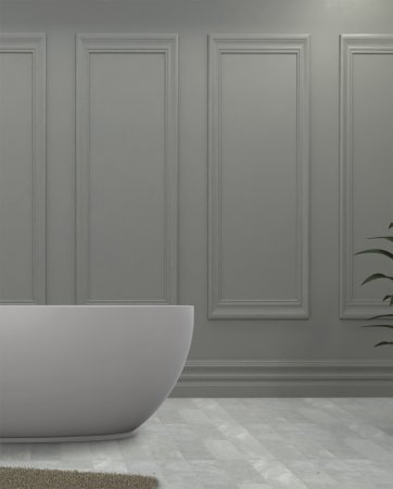 Ванна из искусственного камня ABBER Stein AS9641-1.7 белая матовая 