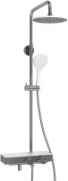 Душевая система WasserKRAFT A113.067.155.CH Thermo с термостатом Хром Белая
