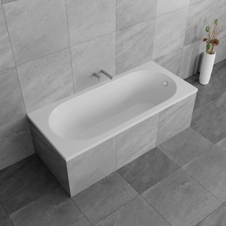 Ванна из искусственного камня Delice Bravo 180x80 DLR_330001 без антискользящего покрытия 