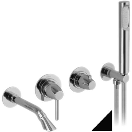 Смеситель для ванны с душем Webert Opera Moderna OE860312560 