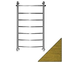 Полотенцесушитель водяной Ника Arc ЛД ВП 100/50 с полкой бронза