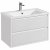 Тумба под раковину Aquaton Римини 80 1A226701RN010 подвесная Белый глянец 