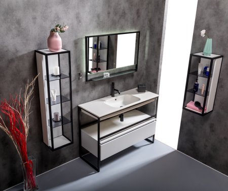 Раковина-столешница Armadi Art Vallessi 120 белая керамика 838-120-W 