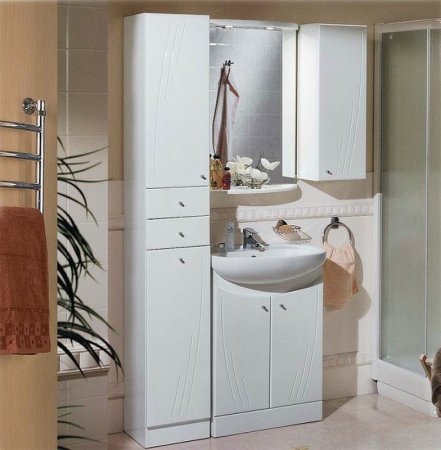 Подвесной шкаф Aquaton Минима М 30 R 1A001803MN01R Белый 