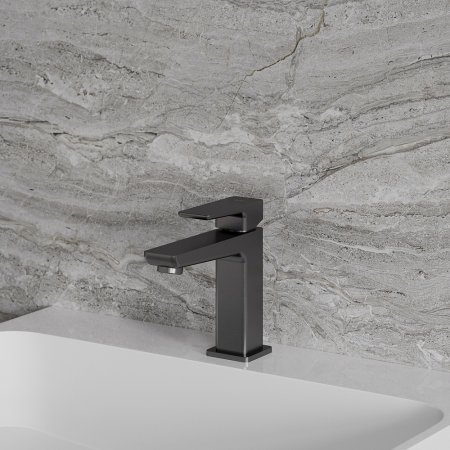 Смеситель Omnires Parma PM7410GR для раковины, графит 