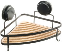 Полка металличеcкая угловая FIXSEN MAGIC  FX-920B-1, черный