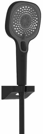 Душевая система Vincea Inspire VSFS-3I13TMB с термостатом Черная матовая 