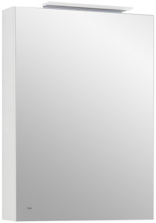 Зеркальный шкаф Roca Oleta 50 R A857644806 с подсветкой Белый глянец 