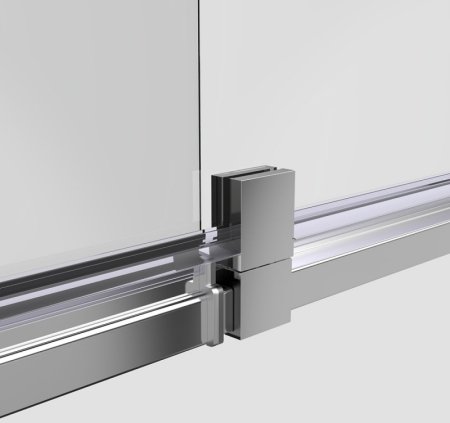 Душевой уголок Vincea Intra 100х80 VSR-1I901080CL профиль Хром стекло прозрачное 