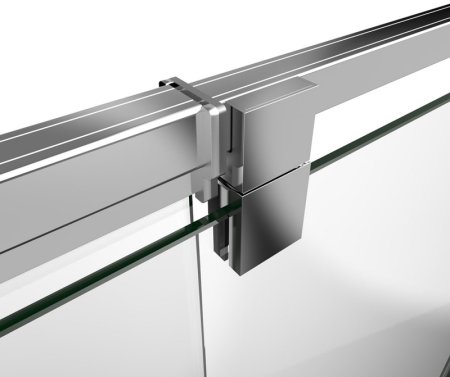 Душевой уголок Vincea Intra 100х80 VSR-1I901080CL профиль Хром стекло прозрачное 