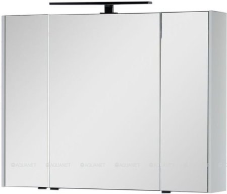 Зеркало-шкаф Aquanet Латина 100 белый 