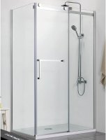 Душевой уголок Azario Vancouver 120х100 AZ-NKF1131R 1000 профиль Серебро стекло прозрачное