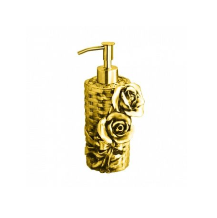 Дозатор для жидкого мыла Art&Max Rose AM-B-0091A-Do золото 