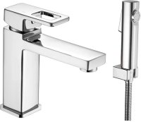 Смеситель для раковины с гигиеническим душем Shevanik S8271, хром