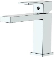 Смеситель для раковины BELZ B10672, хром