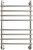 Полотенцесушитель водяной ДВИН N Primo лесенка 80/50, хром 