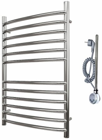 Электрический полотенцесушитель Point Альфа PN05148SE П12 400x800 левый/правый Хром 