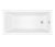 Акриловая ванна Excellent Wave Slim 170х75 см 
