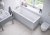 Акриловая ванна Excellent Wave Slim 170х75 см 