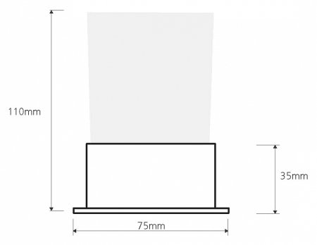 Стакан Bemeta Plaza 140110061 