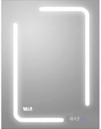 Зеркало WeltWasser Marc 60x80 с подсветкой 10000000965 Хром 