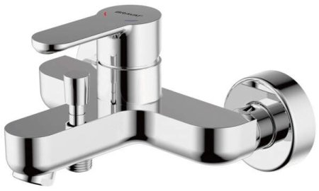 Смеситель для ванны Bravat Stream F63783C-01A, хром 