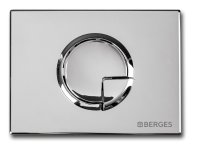 Кнопка смыва Berges Wasserhaus Novum R3 хром глянцевый