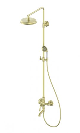 Душевая система WONZON & WOGHAND, Брашированное золото (WW-88739008-BG) 