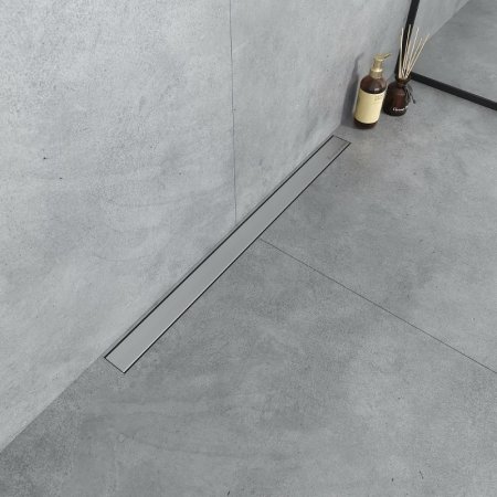 Душевой лоток Boheme Premium Linear 80 982-80-CR с решеткой Хром 