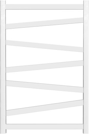Полотенцесушитель водяной Point Феникс PN15158W П7 500x800, белый 