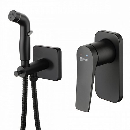 Смеситель Lemark Bronx LM3719BL для биде, черный 