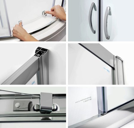 Душевой уголок Wasserkraft Isen 26S00 80x80 см 