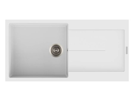 Мойка для кухни каменная Longran Enigma ENG 100x50 Альпина 