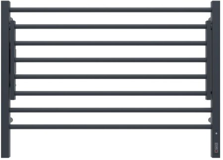 Полотенцесушитель электрический с полкой Terminus Горизонт П8 80х60 КС, черный муар 