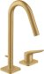 Смеситель Axor Citterio M 34132250 для раковины, шлифованное золото 