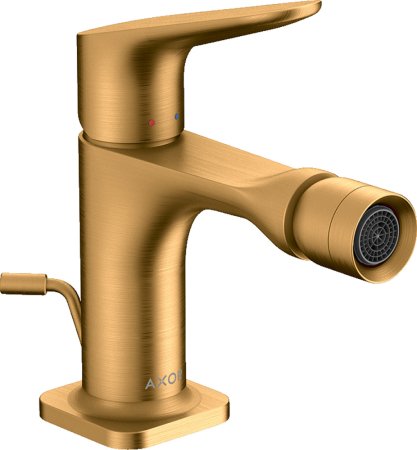 Смеситель Axor Citterio M 34210250 для биде, шлифованное золото 