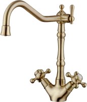 Смеситель для кухни Kaiser Carlson Style 44133-1 Бронза