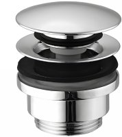 Донный клапан Gattoni Accessori 1510/00C0 click-clack Хром