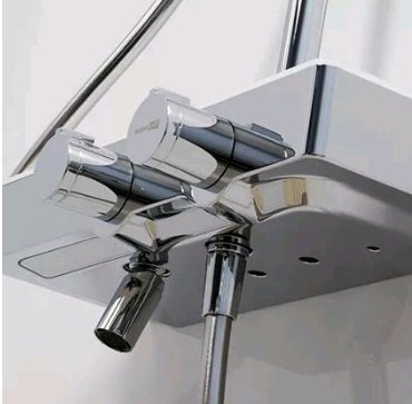 Душевая стойка WasserKRAFT A11301 Thermo с термостатом 