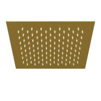 Верхний душ WasserKRAFT Aisch A198 матовое золото