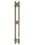 Полотенцесушитель электрический Двин X plaza neo 120 см. бронза состаренная 