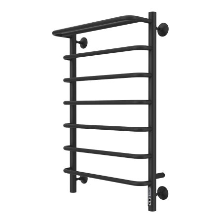 Полотенцесушитель электрический Larusso Стандарт КС П7 50х80 9005 с полкой 