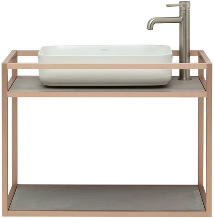 Консоль под раковину Allen Brau Liberty 75 1.33001.60 Медь браш 