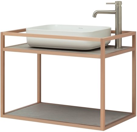 Консоль под раковину Allen Brau Liberty 75 1.33001.60 Медь браш 