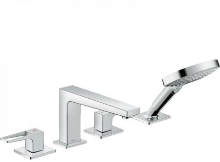 Смеситель на борт ванны Hansgrohe Metropol 74553000 Хром 