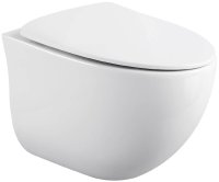 Унитаз Black&White Universe W-751 751w00 подвесной с сиденьем Микролифт Унитаз Black&White Universe W-751 751w00 подвесной с сиденьем Микролифт