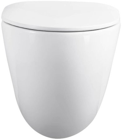 Унитаз Black&White Universe W-751 751w00 подвесной с сиденьем Микролифт 