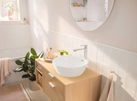 Смеситель для раковины Hansgrohe Rebris S 72580000 Хром 