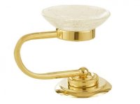 Мыльница Boheme Murano 10910-G Золото